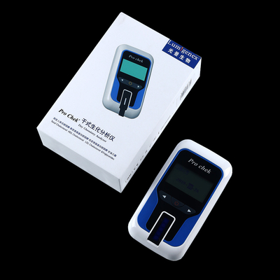 Quantitative Detect Device Dry Chemistry Analyzer Blood Lipid Uric acid Creatinine Ketone body HbA1C Glucose test CE App