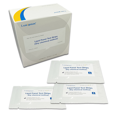 Lipid Panel Test Strips Dislipidemia Detection CE Registered CFDA Certificate