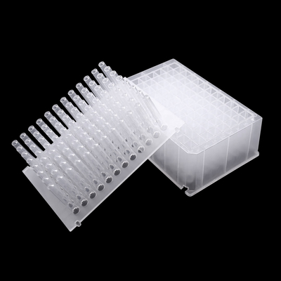 Flat / Round Bottom 96 Deep Well Plate Enzyme Assays Laboratory Consumables