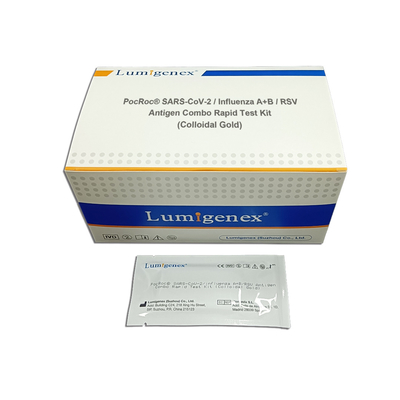 RSV Antigen Combo Rapid Test Kit Detect Covid 19 Flu A Flu B By Colloidal Gold Method