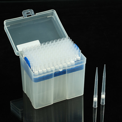 1250ul White Disposable Pipette Tips Low Adsorption For Gilson Pipette