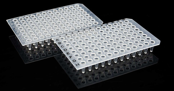 Non Skirted PCR Consumables 0.1ml 96 Well PCR Plate For Lab