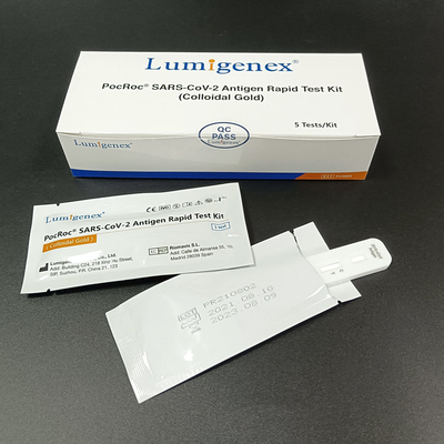 Individual box of Antigen Rapid Test Kits for Covid19 self test use