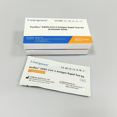 Individual package European common list of SARS-CoV-2 Antigen Rapid Test Kits