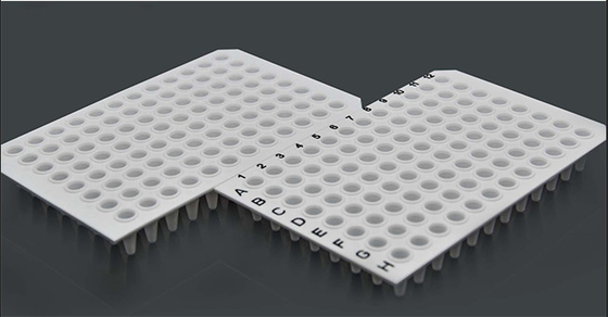 0.1ml 96 Well Cell Culture Plate , Polypropylene Non Skirted PCR Plate