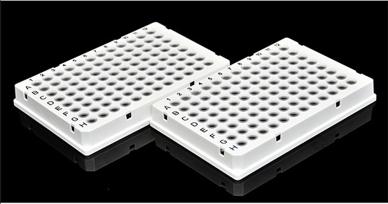 Disposable PCR Consumables 0.1ml 96 Well Full Skirted PCR Plate