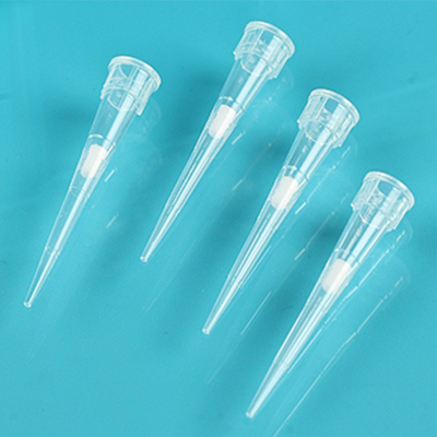 Transparent Sterile 10ul Filter Pipette Tips Polypropylene With Rack