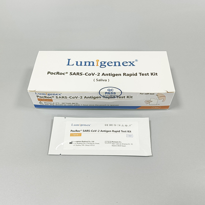 High Accuracy Covid-19 Antigen Rapid Test Kit Saliva 95.56% Sensitivity