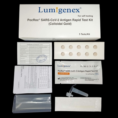 15min SARS-CoV-2 Antigen Rapid Test Kit Nasal Swab Home Use