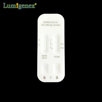 Colloidal Gold COVID19 Influenza A B Rapid Detection Kit Easy To Use