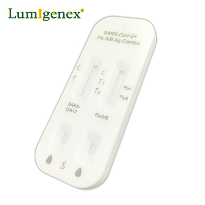 Rapid Test Kit Colloidal Gold Nasal Swab Lateral Flow For Covid19 Flu A Flu B