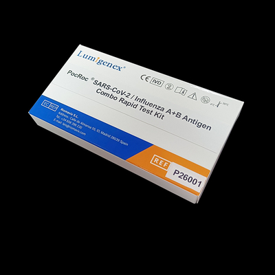 Nasal Swab Covid19 Flu A Flu B Rapid Test Kit Colloidal Gold Influenza B