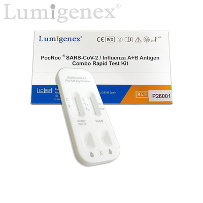 COVID19 Flu A Flu B Antigen Rapid Test Kit Colloidal Gold Nasal Swab