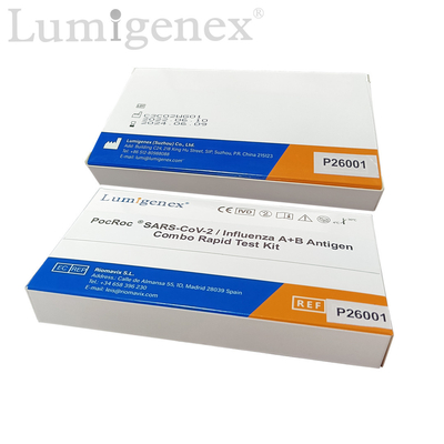 SARS-CoV-2 / Flu A Flu B Rapid Test Kit Colloidal Gold CE Certificate TGA Register
