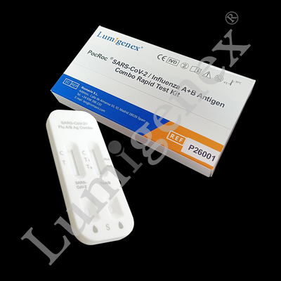 Colloidal Gold Antigen Combo Rapid Test Nasal Swab For Influenza A+B