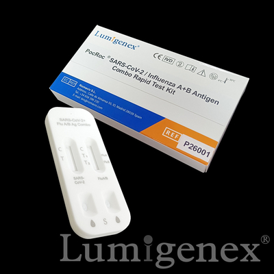 SARS-CoV-2 / Flu A Flu B Rapid Test Kit Colloidal Gold CE Certificate TGA Register