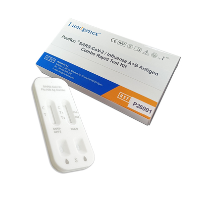 SARS-CoV-2 / Influenza A+B Antigen Combo Rapid Test Nasal Swab