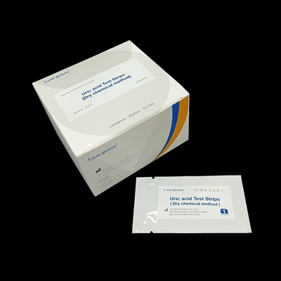 Gout Diagnose Device Biochemical Test Strip Uric Acid Test Strip Blood Analysis In Hospital Or Home Use