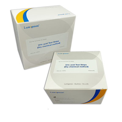 Sensitivity 93.33% Quantitative Measure Uric Acid In Fingerstick Blood Sample By Dry Chemical Method CE Marked