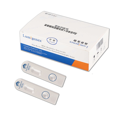 HCG Rapid Medical Diagnostic Women's Health Blood Test Kit by TRFIA analyzer