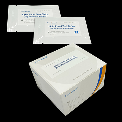 Lipid Panel Test Strips Dislipidemia Detection CE Registered CFDA Certificate