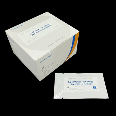 Lipid Profile Test Strip by Dry Chemical Method Cardiac Disease Monitor CE marked