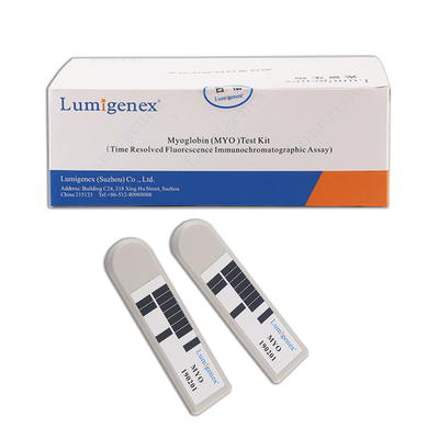 Myoglobin Test Kit By TRFIA Technology CFDA Certification CE Certificate