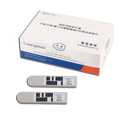 POC Test Kit , cTnI/CK-MB/Myo Test Kit TRFIA immunoassay Cardiac Troponin I / Creatine Kinase Isoenzyme / Myoglobin
