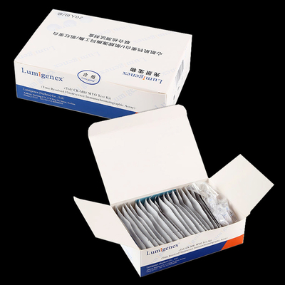 CTnI / CK-MB /Myo POC Test Kit TRFIA Immunoassay High Sensitivity
