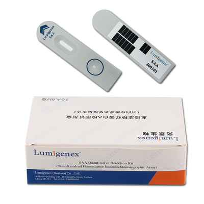 TRFIA Platform Serum Amyloid A（SAA）POC Test Kit For Medical Infection Disease