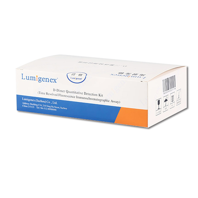 D Dimer Test Kit By TRFIA Technology Cardiac Marker CE Certificated