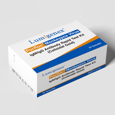 Infectious Disease Test Kit IgG IgM Monkeypox ISO Certificate Rapid In 15 Minutes