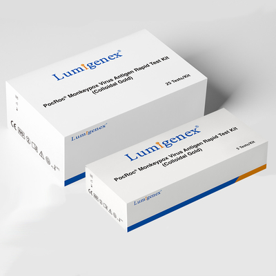 CE Registered Monkeypox Virus Rapid Antigen Test Kit Colloidal Gold High Accuracy