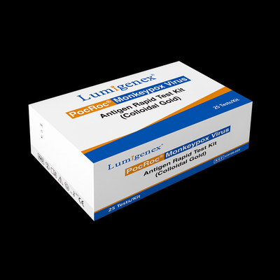 CE Registered Monkeypox Virus Rapid Antigen Test Kit Colloidal Gold High Accuracy