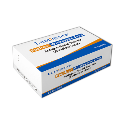 CE Registered Monkeypox Virus Rapid Antigen Test Kit Colloidal Gold High Accuracy