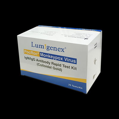 Infectious Disease Test Kit IgG IgM Monkeypox ISO Certificate Rapid In 15 Minutes