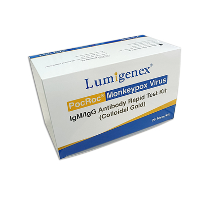 Infectious Disease Test Kit IgG IgM Monkeypox ISO Certificate Rapid In 15 Minutes