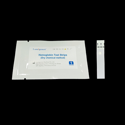 Quantitative Detect Hemoglobin Rapid Test Strip Used With Dry Chemical Analyzer