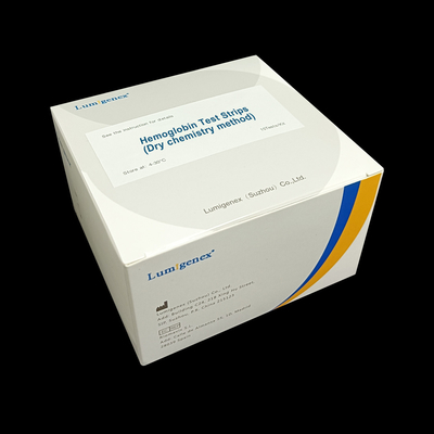 Quantitative Detect Hemoglobin Rapid Test Strip Used With Dry Chemical Analyzer
