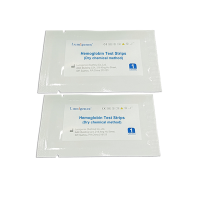 Hemoglobin Quantitative Detection Strips Dry Chemical Method