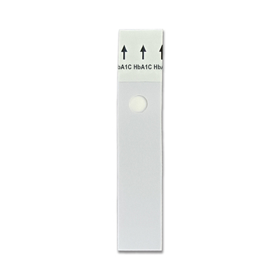 Glycosylated Hemoglobin HbA1C Strip Test By Dry Chemical Method CE Approved