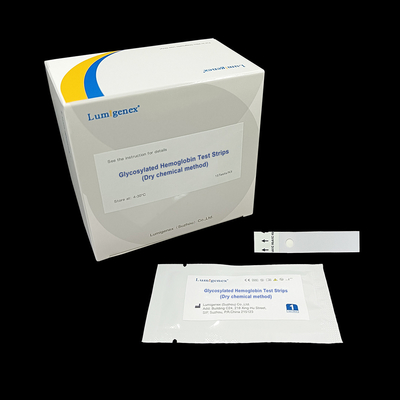 Dry Chemistry Rapid Test Strip For Detecting Diabetes Condition