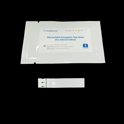 Precise Blood Sugar HbA1C Test Strip Portable For IVD Use Home Test CE Approved
