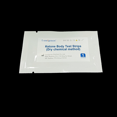 CE Approved Ketone Body Test Strips POCT Reagent Diagnose Ketoacidosis Diabetes