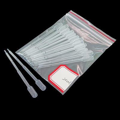 Medical Grade LDPE Made Self Wicking Pasteur Capillary Pipette Disposable