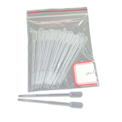 Medical Grade LDPE Self Wicking Pasteur Capillary Pipette Disposable