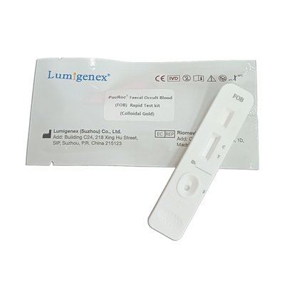 Gastrointestinal Bleeding FOB Test Kit Colloidal Gold CE Certificated
