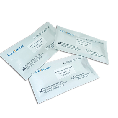 FOB Rapid Test Kit Colloidal Gold Diagnose Gastrointestinal Bleeding CE Certificated