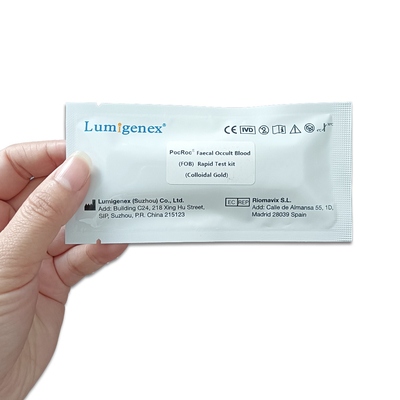 Lumigenex PocRoc FOB Rapid Test Kit Colloidal Gold CE Certificated