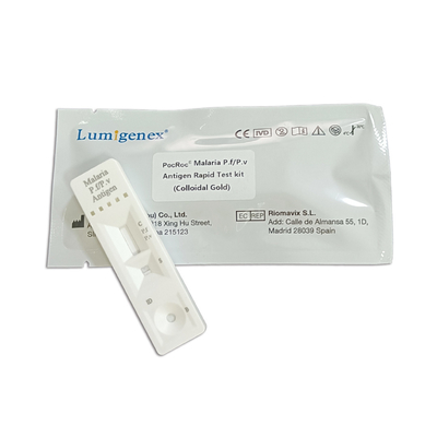 Malaria PF/PV Antigen Rapid Test Kit Colloidal Gold CE Registered